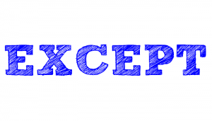 except operator in t-sql