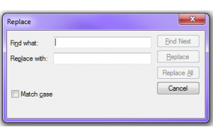 search replace all ssis