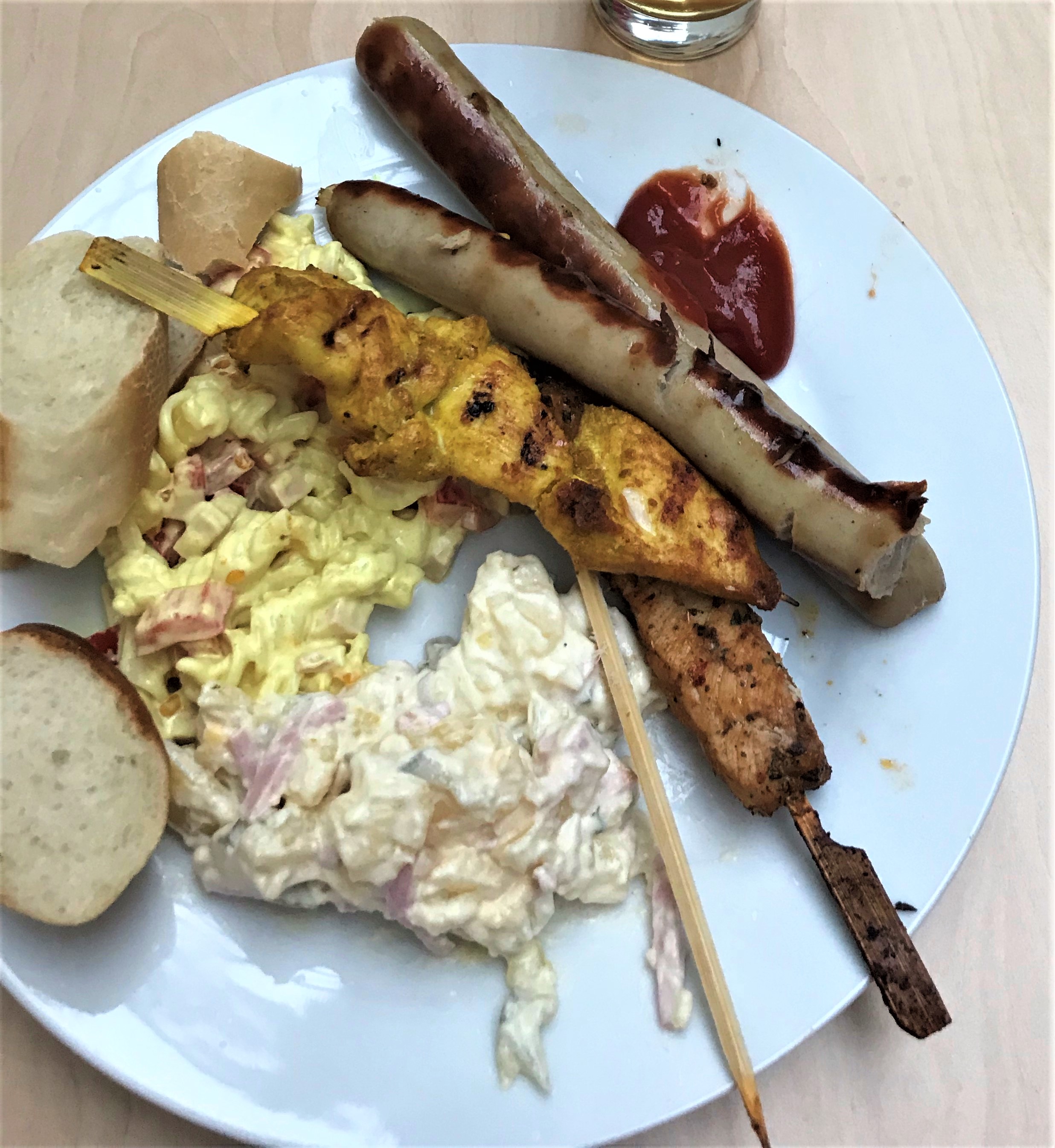 Barbecue food at DataGrillen