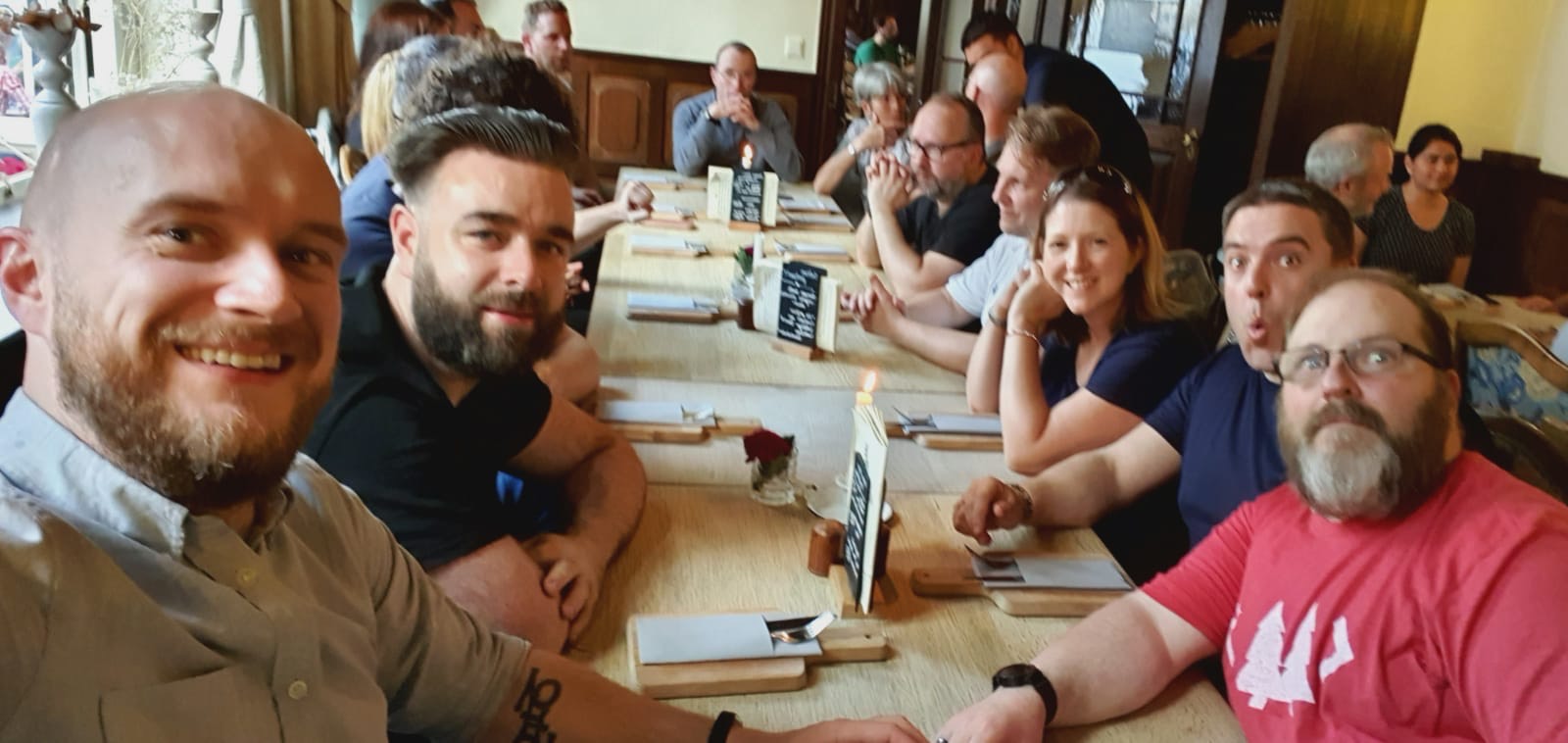 Speakers dinner DataGrillen 2019