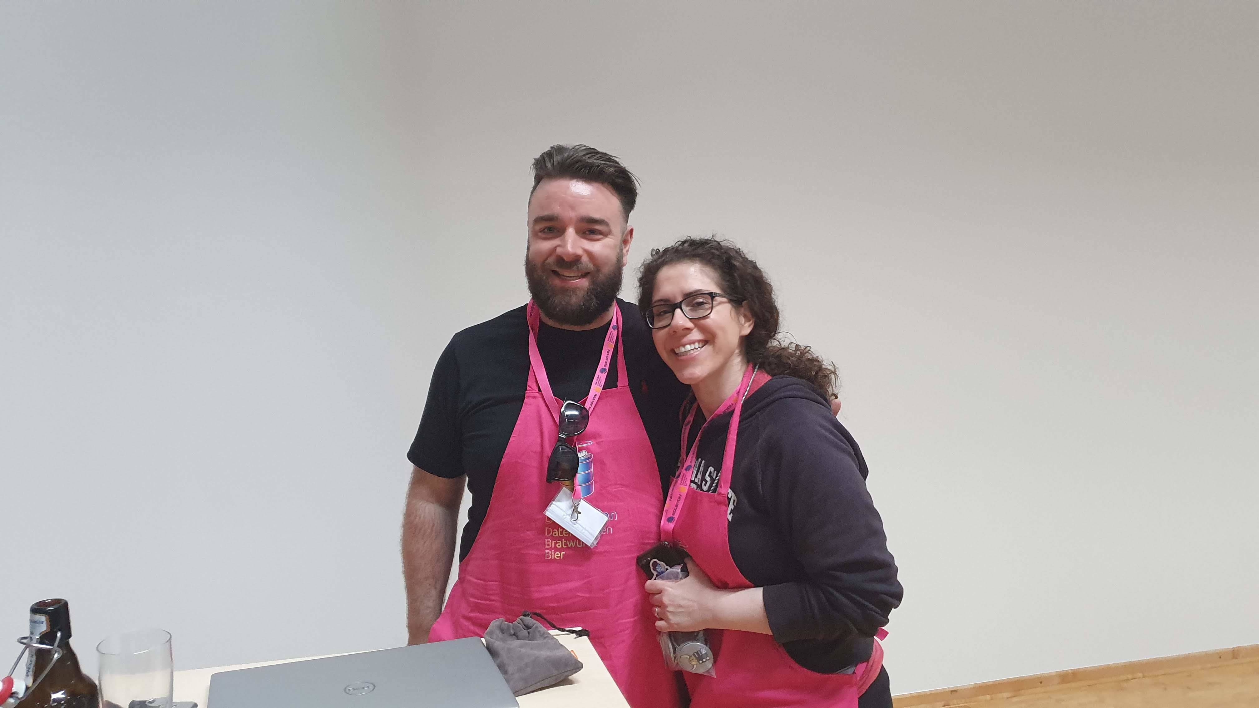 John McCormack and Chrissy LeMaire