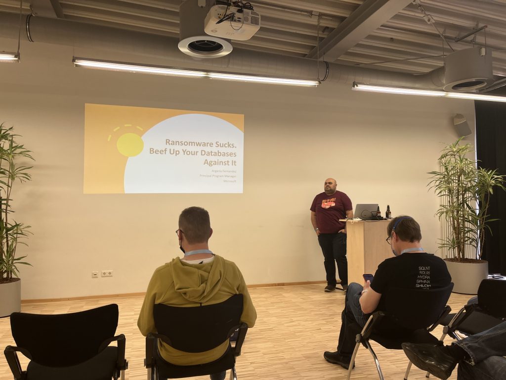 Argenis talks about ransonware