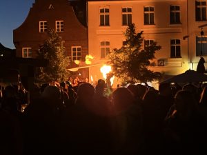 Fire spectacle at Kivelingfest Lingen